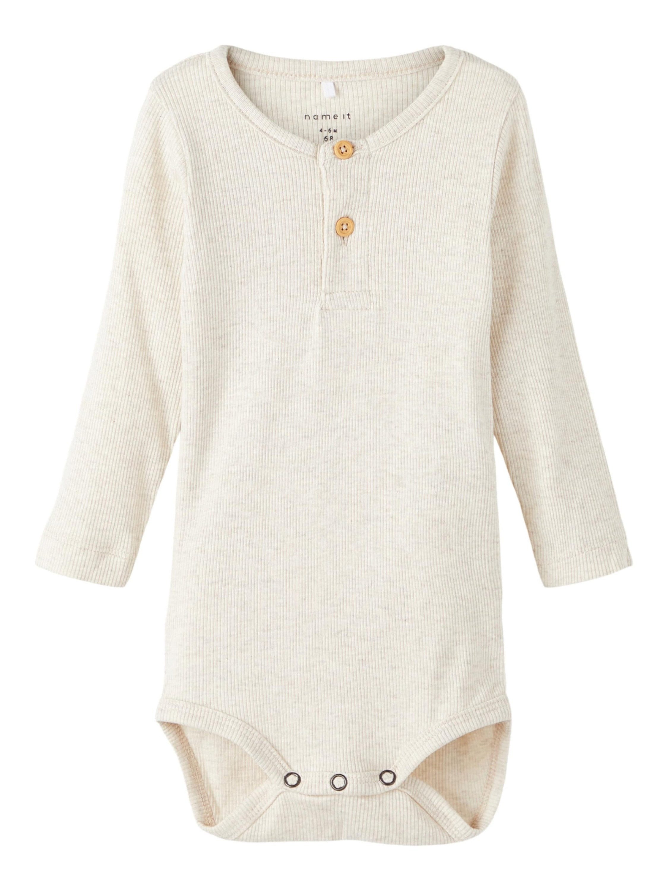 Name It Strampler Kab (1-tlg) Plain/ohne Details