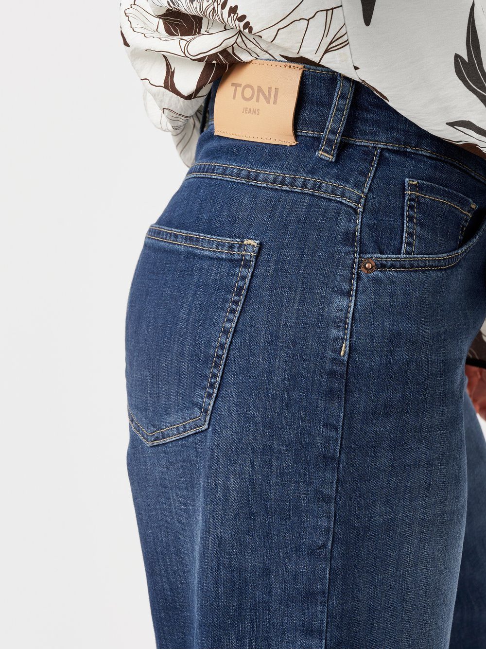 TONI Jeansbermudas aus softem Sommer-Denim