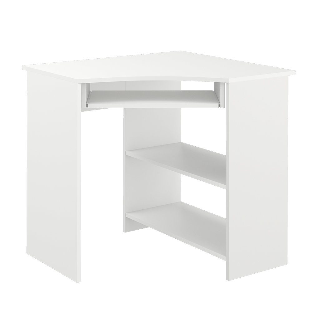 Vicco Eckschreibtisch Odin, Weiß, 83 x günstig online kaufen