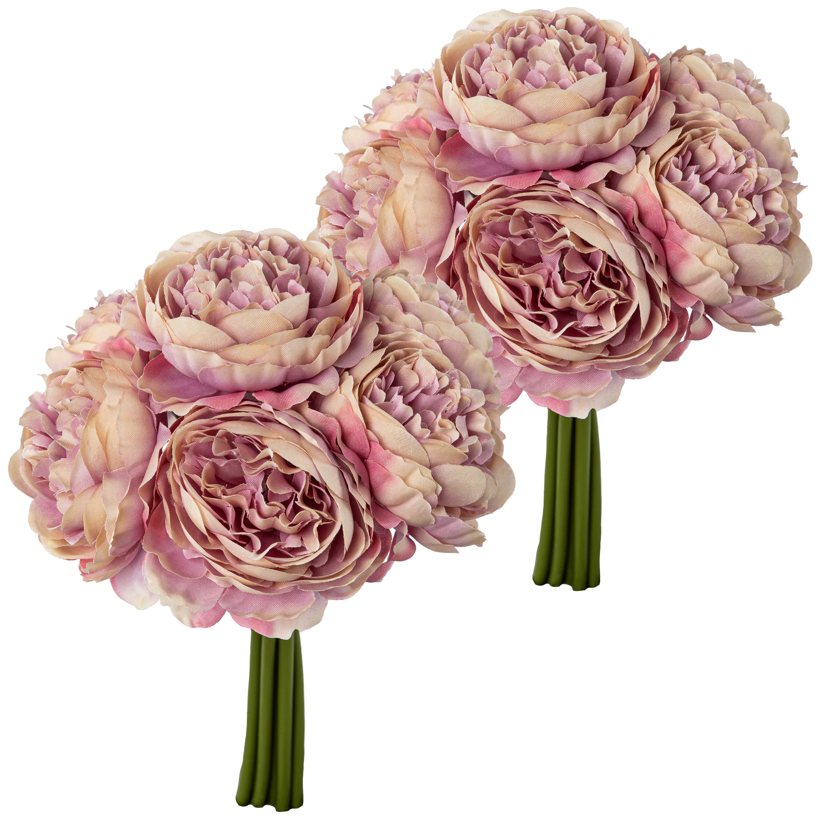 Kunstblumenstrauß Rosenbouquet