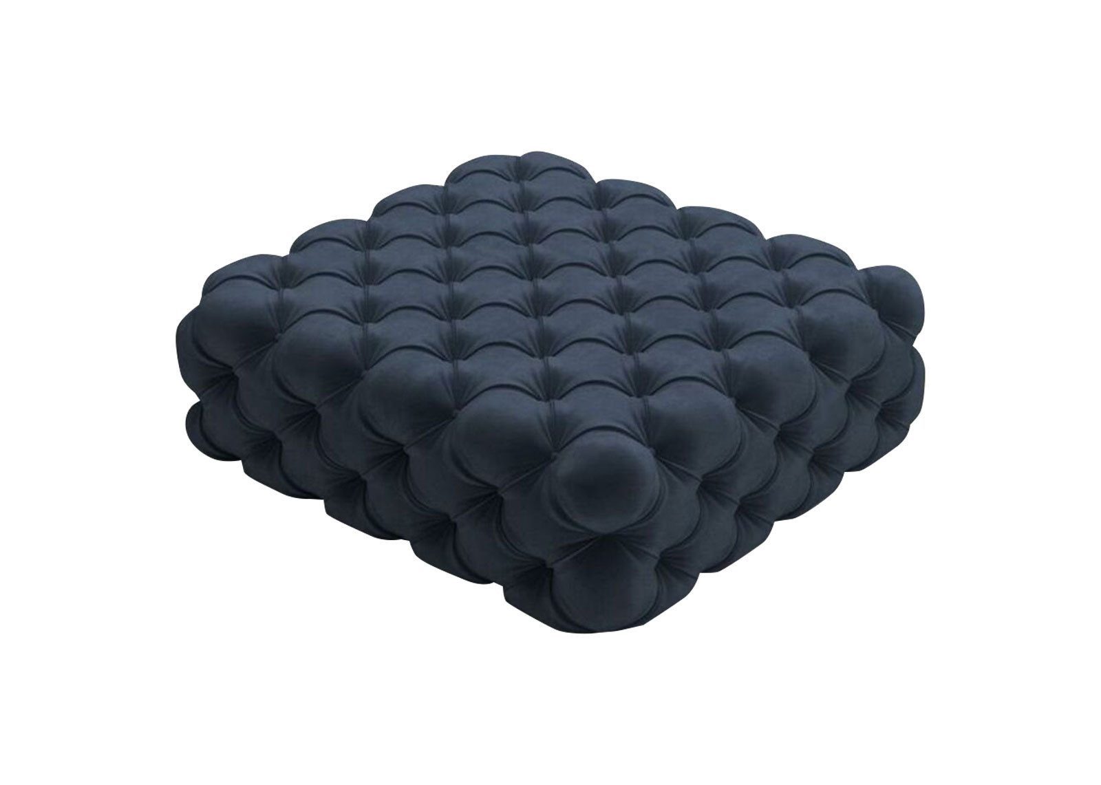 Xlmoebel Fußhocker Chesterfield Design Fußhocker aus hochwertigem Textil (Hocker), Hergestellt in Europa