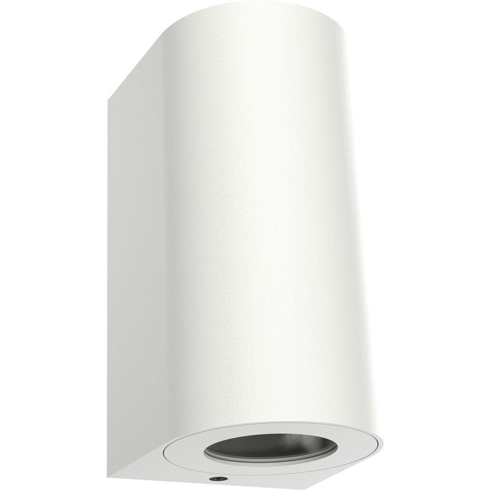 Nordlux Außen-Wandleuchte Nordlux Canto Maxi 2 49721001 Außenwandleuchte GU10 56 W Weiß