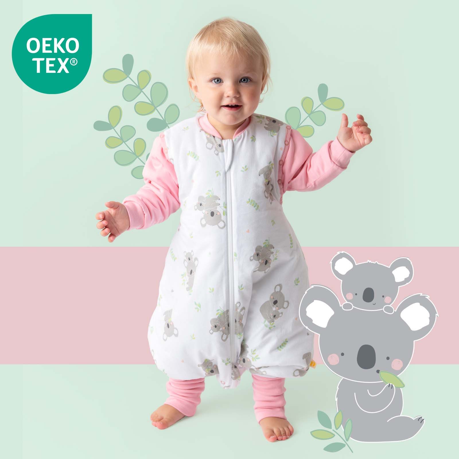 Schlummersack Kinderschlafsack Schlafsack mit Füßen und umklappbaren Bündch günstig online kaufen