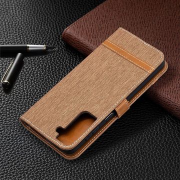 König Design Handyhülle Samsung Galaxy S21 Plus, Schutzhülle Schutztasche Case Cover Etuis Wallet Klapptasche Bookstyle