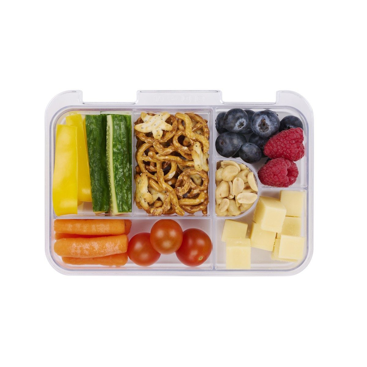 Alpina Lunchbox alpina Lunchbox 21x15 - Farbe, Kunststoff, (1x Lunchbox mit Fächern) – Bild 4 von 5