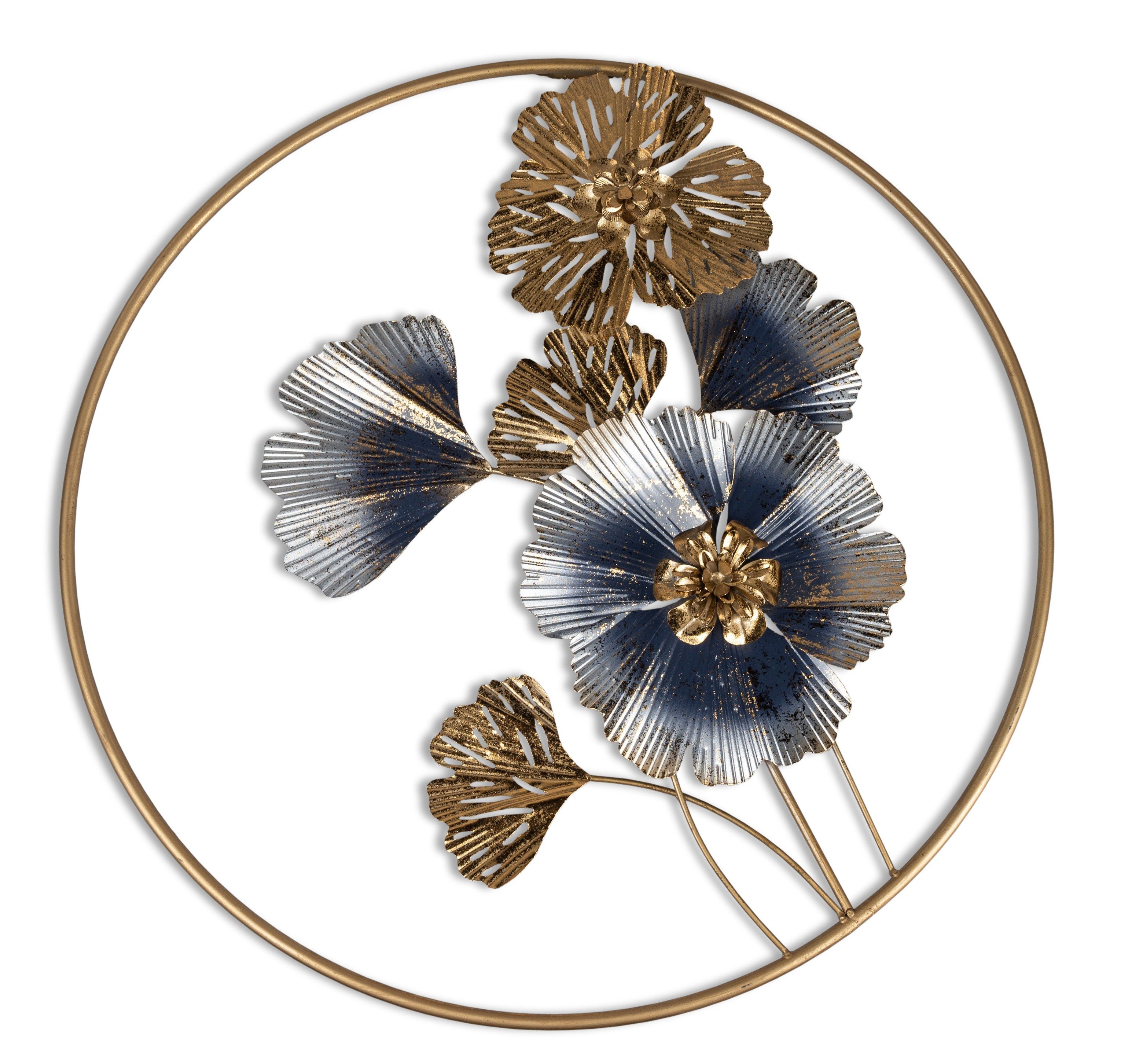 formano Wanddekoobjekt Ginkgo, Farbe: Braun, Motiv: Blumen