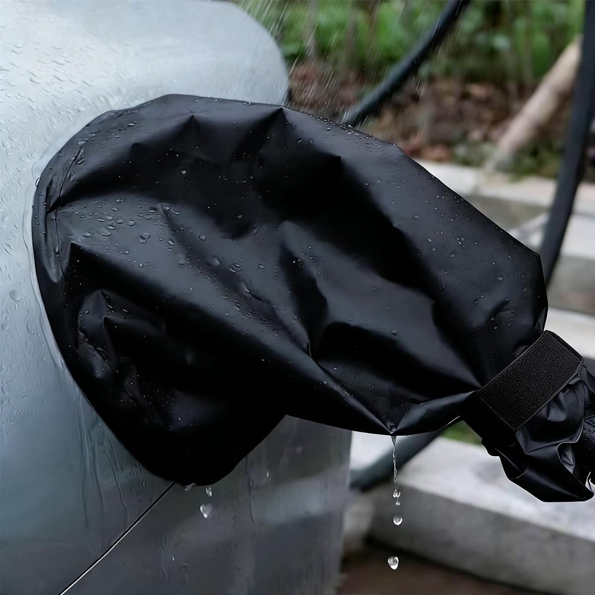 FELIXLEO Gartenmöbel-Schutzhülle EV Ladestation Regenschutz Abdeckung magnetisch wasserdicht schwarz (1-St)