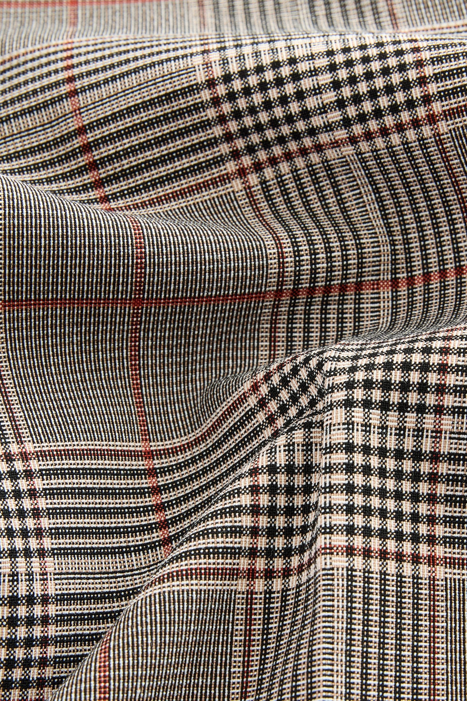 Next Anzughose Karierte Hose mit weitem Bein (1-tlg) günstig online kaufen