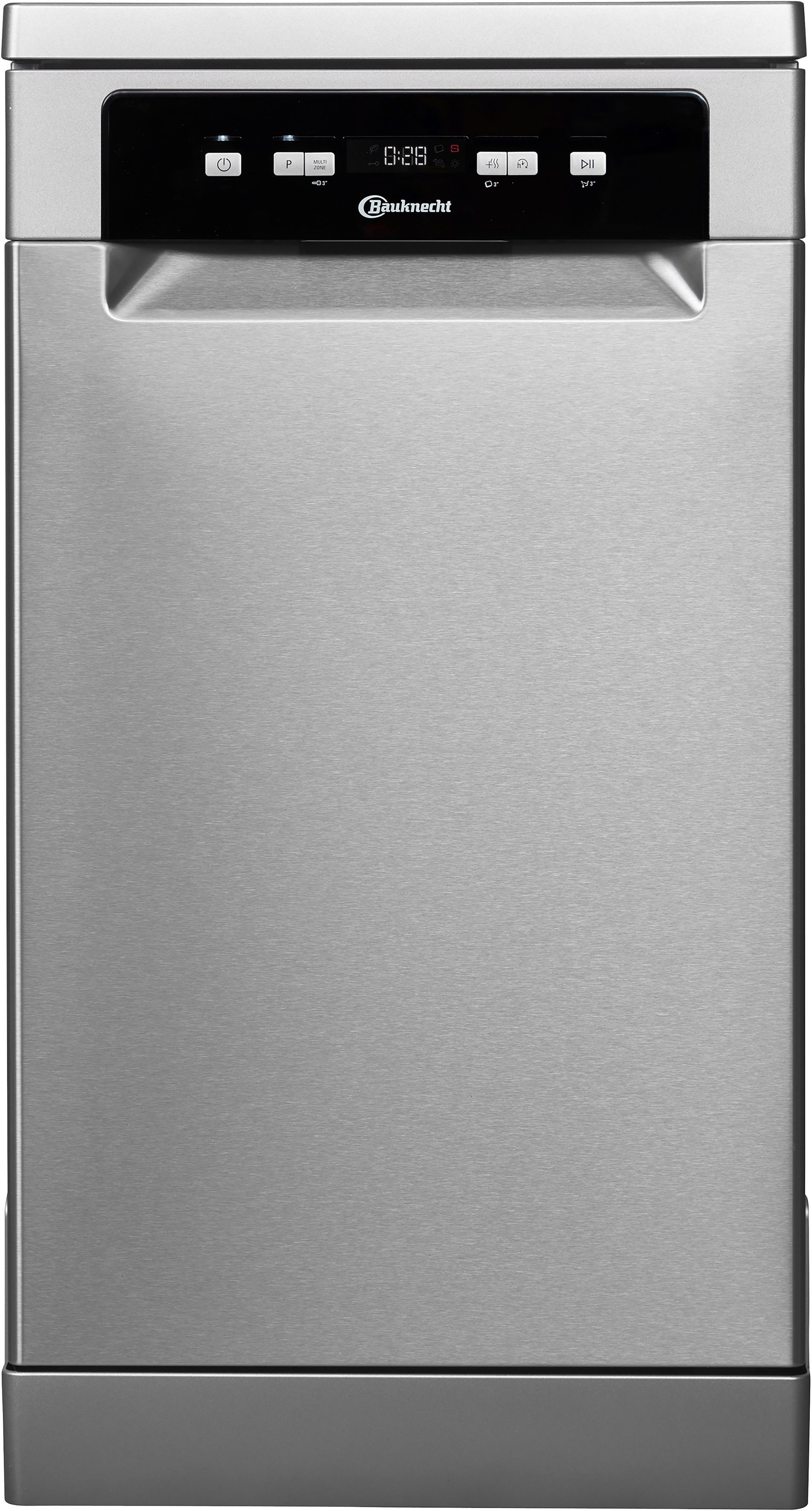 BAUKNECHT Standgeschirrspüler BK4FC11BS7A0X, 11 Maßgedecke, ActiveDry