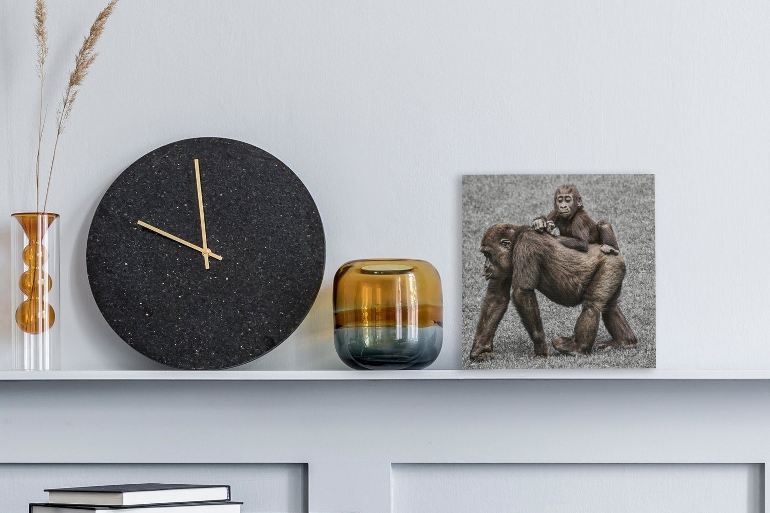 OneMillionCanvasses® Leinwandbild Affen - Landschaft - günstig online kaufen