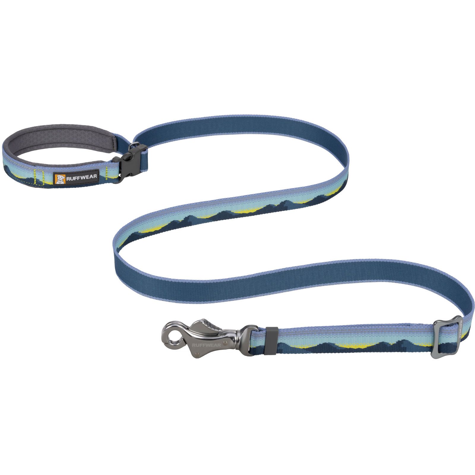 Ruffwear Hundeleine Crag EX™ Leash 4061-980, Verstellbar, farbecht mit Klickverschluss
