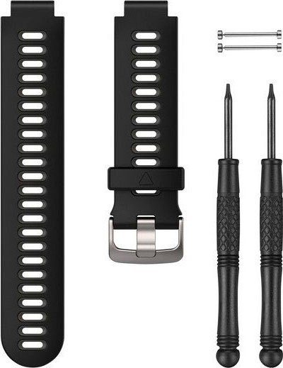 Garmin Smartwatch-Armband Schwarzes/Graues Uhrenarmband günstig online kaufen