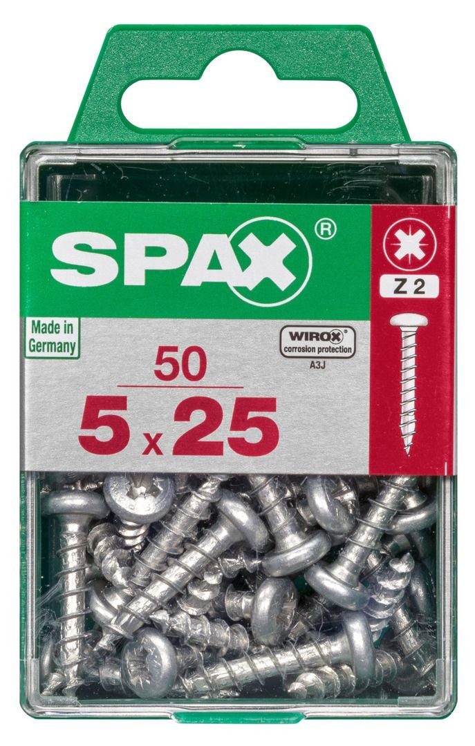 Spax Holzbauschraube mm SPAX - 20 5.0 x 25 Universalschrauben TX 50