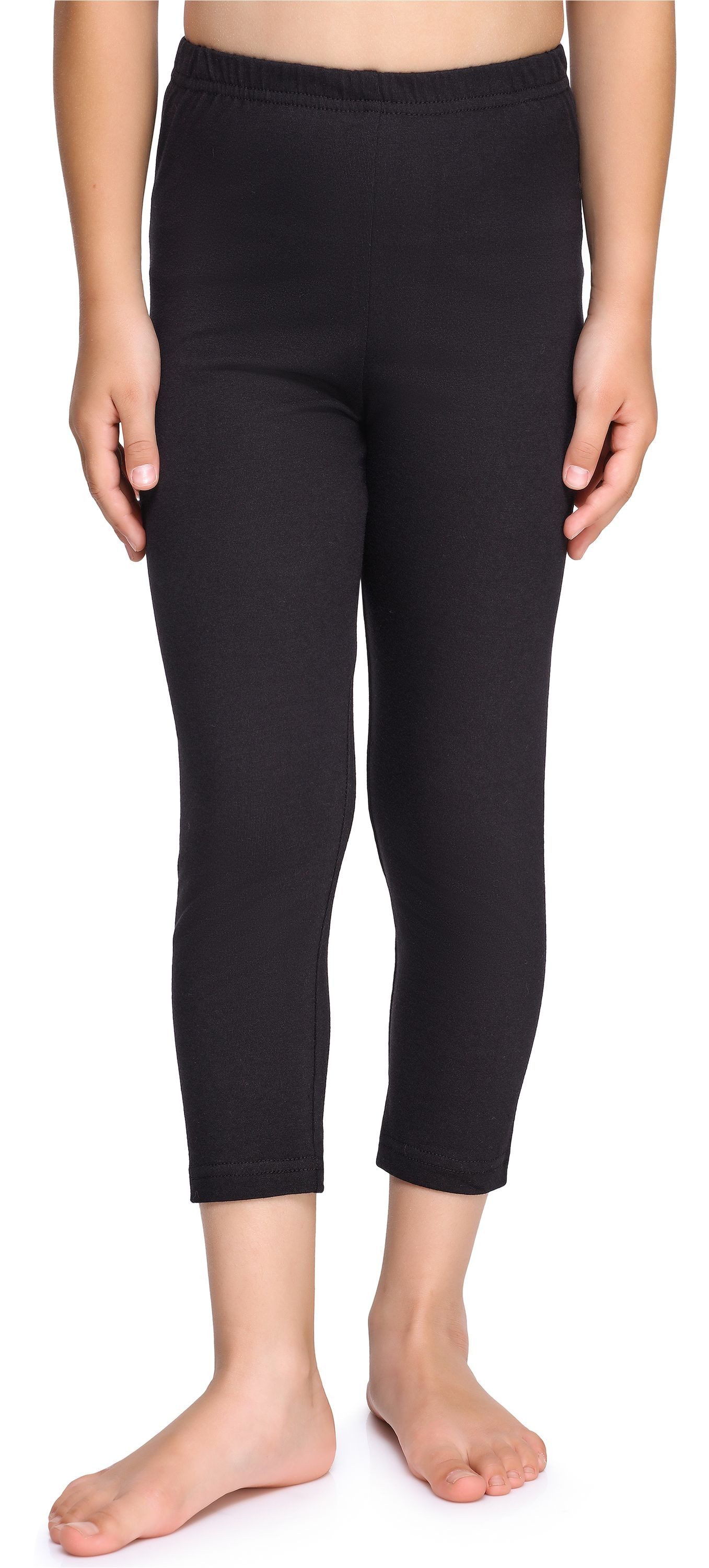 Leggings Mädchen Caprihose 3/4 Hosen aus Baumwolle MS10-226
