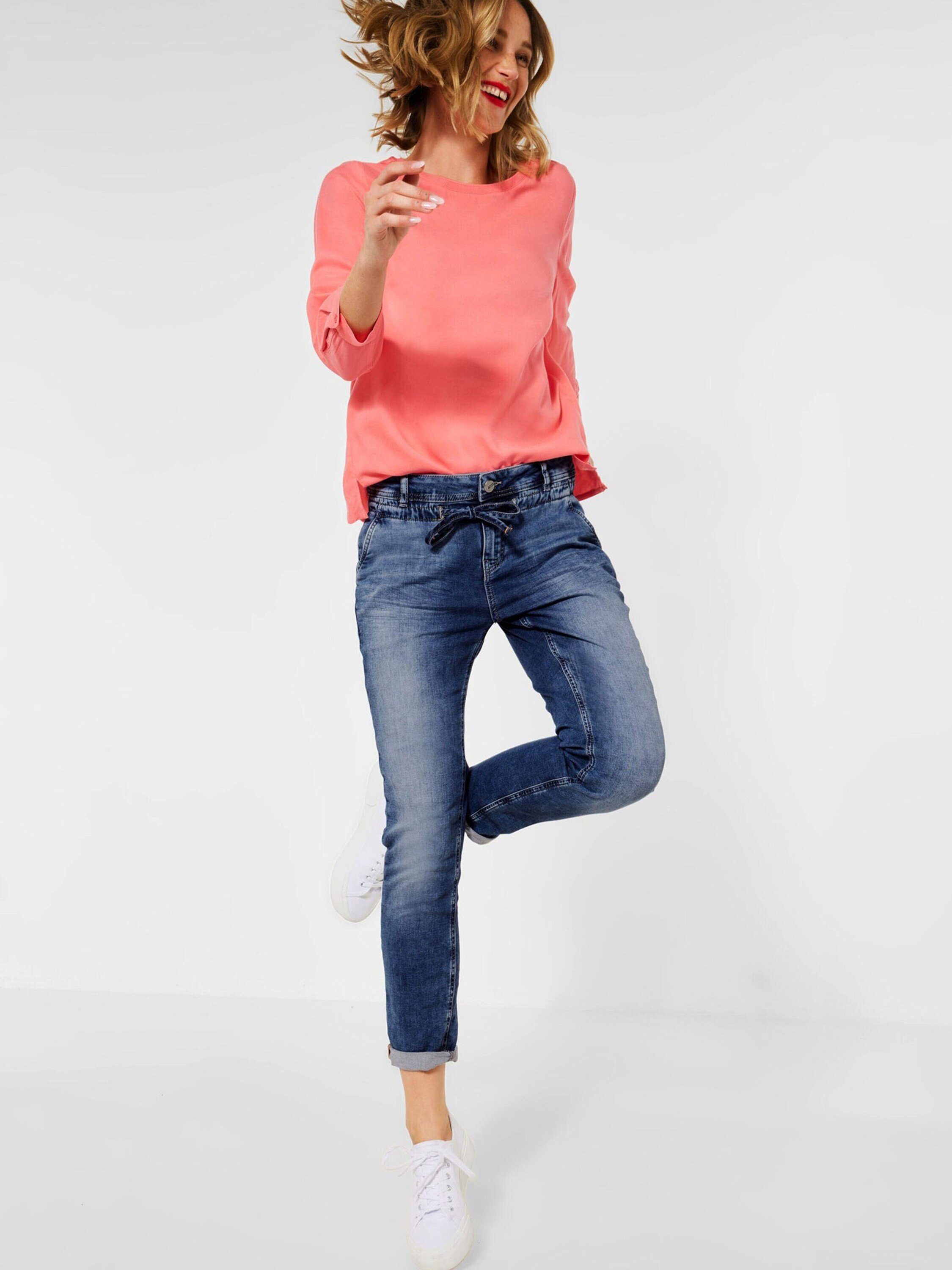 STREET ONE 7/8-Jeans Bonny (1-tlg) Plain/ohne Details