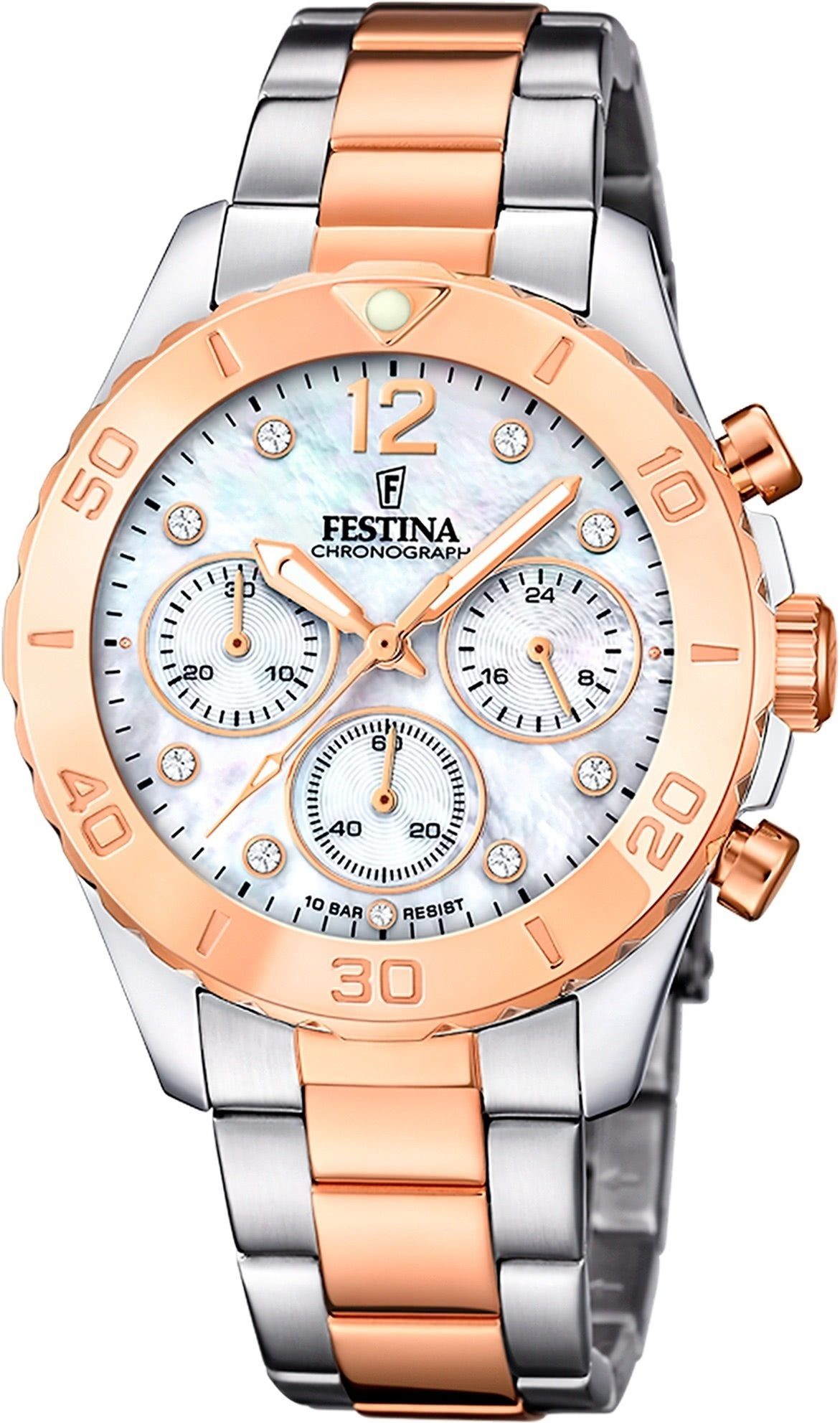 Quarzuhr Festina Damenuhr Boyfriend
