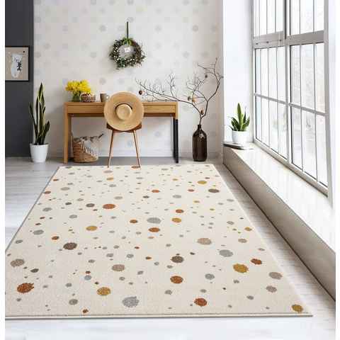 Teppich the carpet Beat Kids Moderner Weicher Kinderteppich, the carpet, Rechteckig