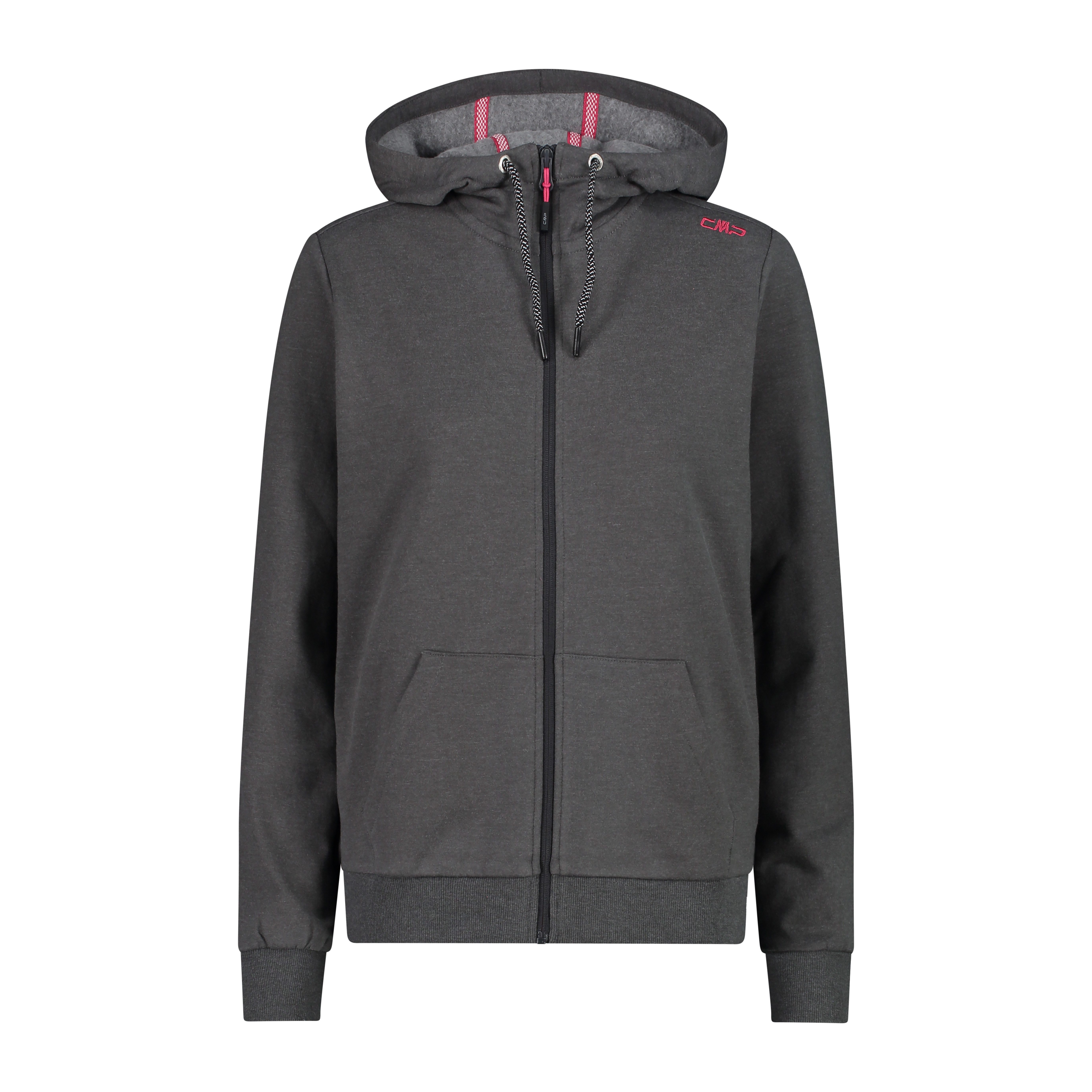 Sweatjacke CMP Damen Kapuzenjacke WOMAN JACKET FIX HOOD 31D4276M