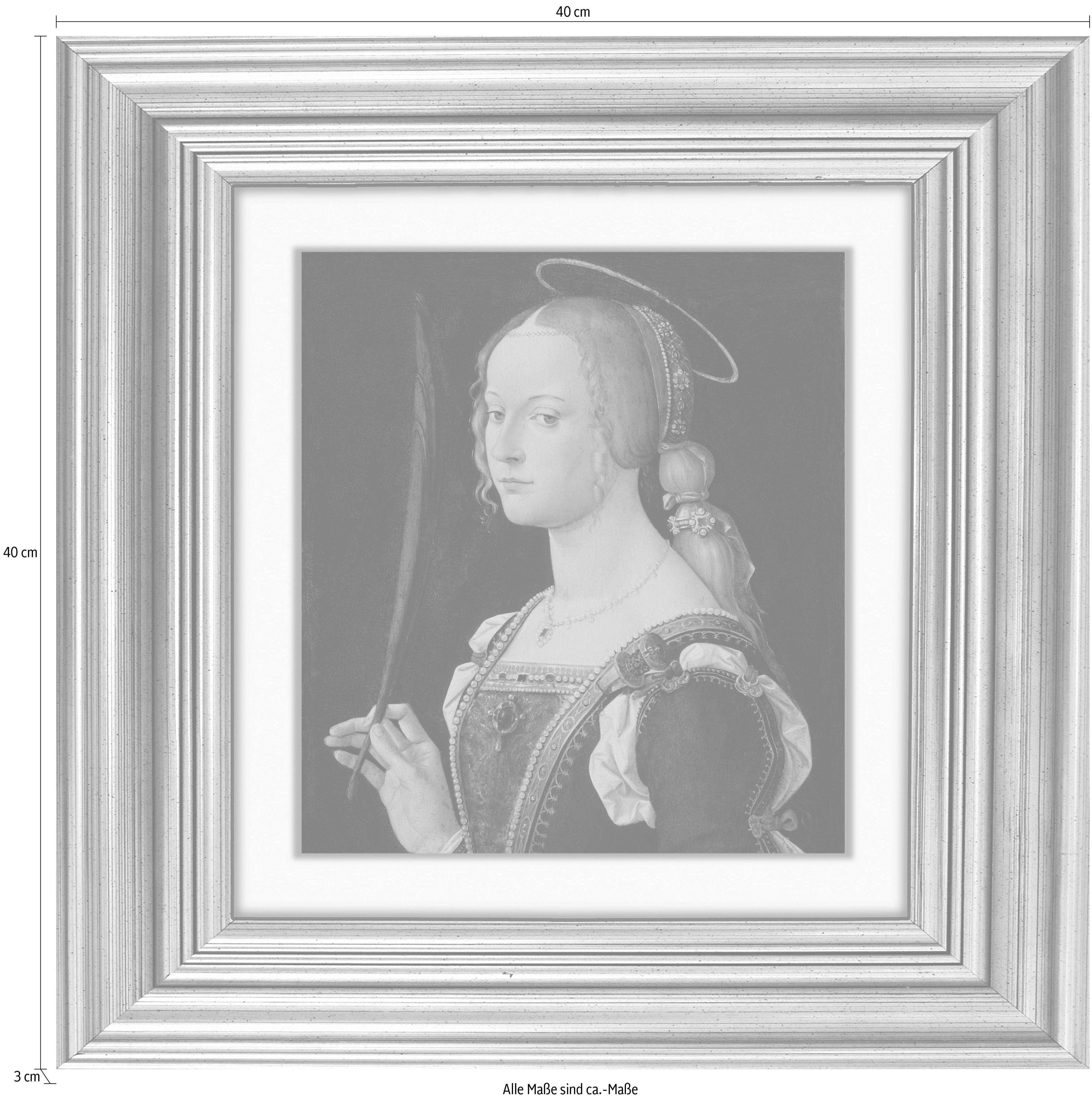 Acrylglasbild Frau queence II