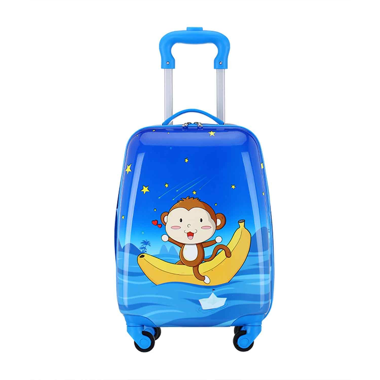Koffer TheTrueC Kinder Koffer Trolley affe
