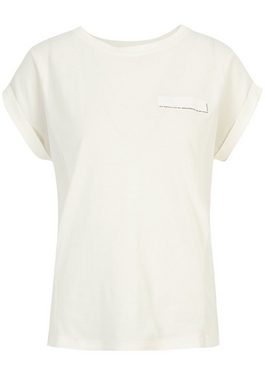 Cartoon T-Shirt mit Ärmelaufschlag (1-tlg) Hotfix