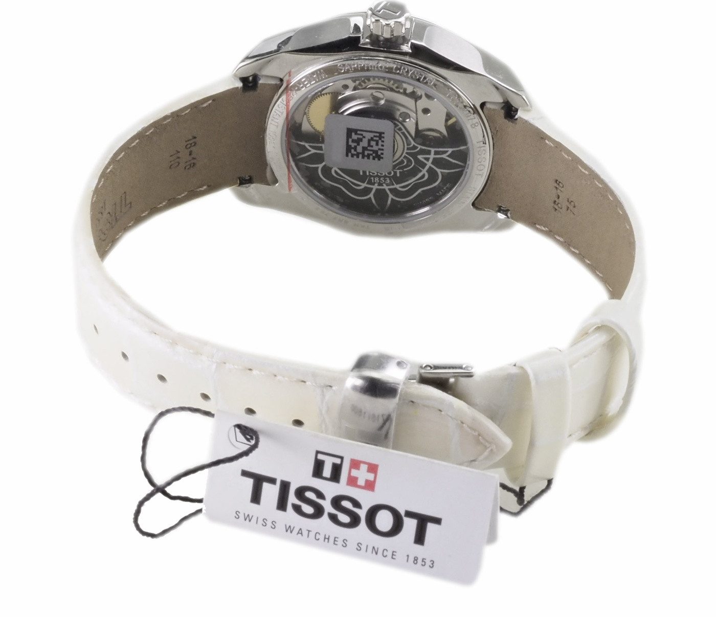 Tissot Automatikuhr Tissot Damen Automatik Uhr Couturier Powermatic 80 T0352071611600, (Silber)