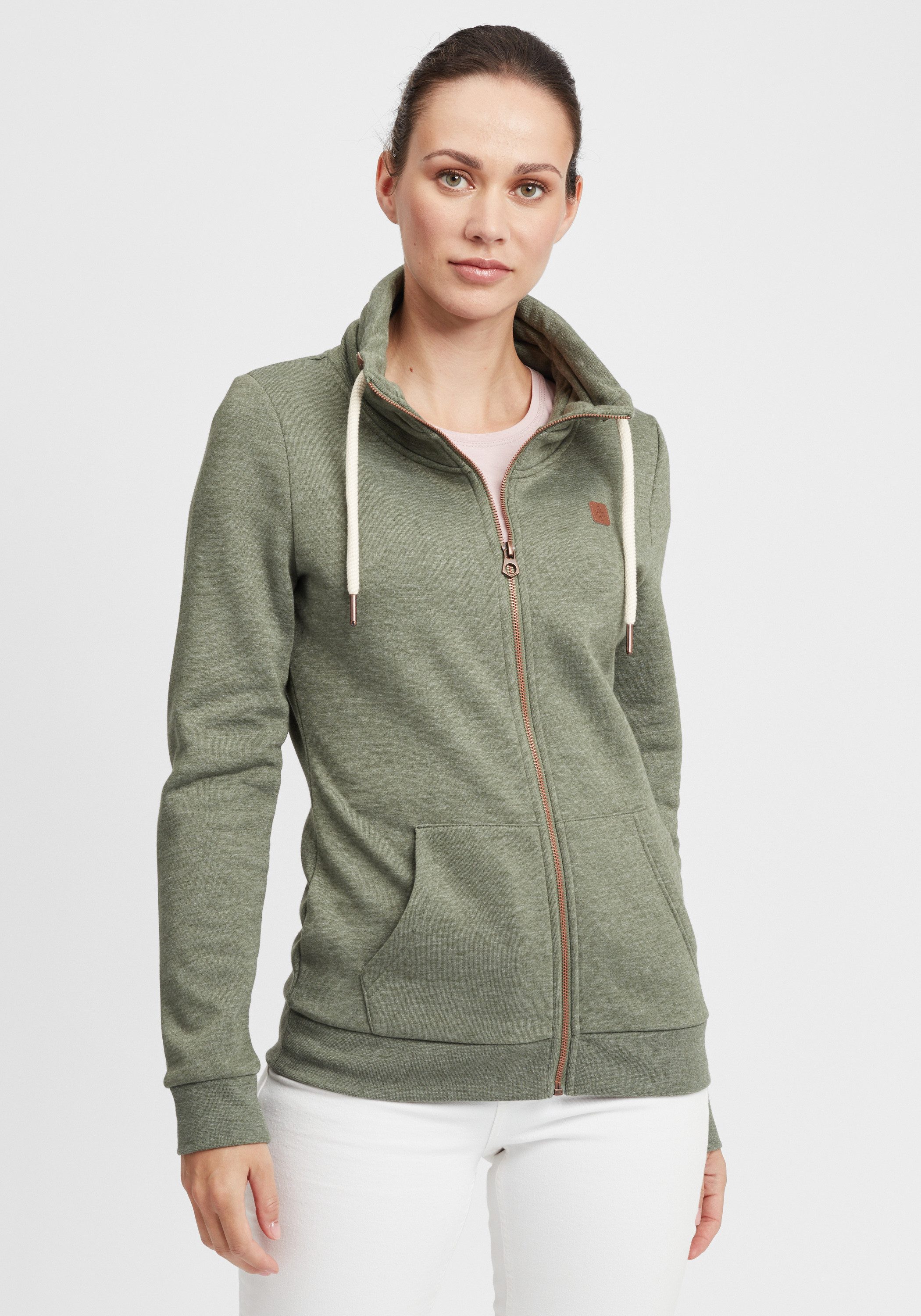 OXMO Sweatjacke OXVicky Sweat Zip-Jacke Sweatshirtjacke günstig online kaufen