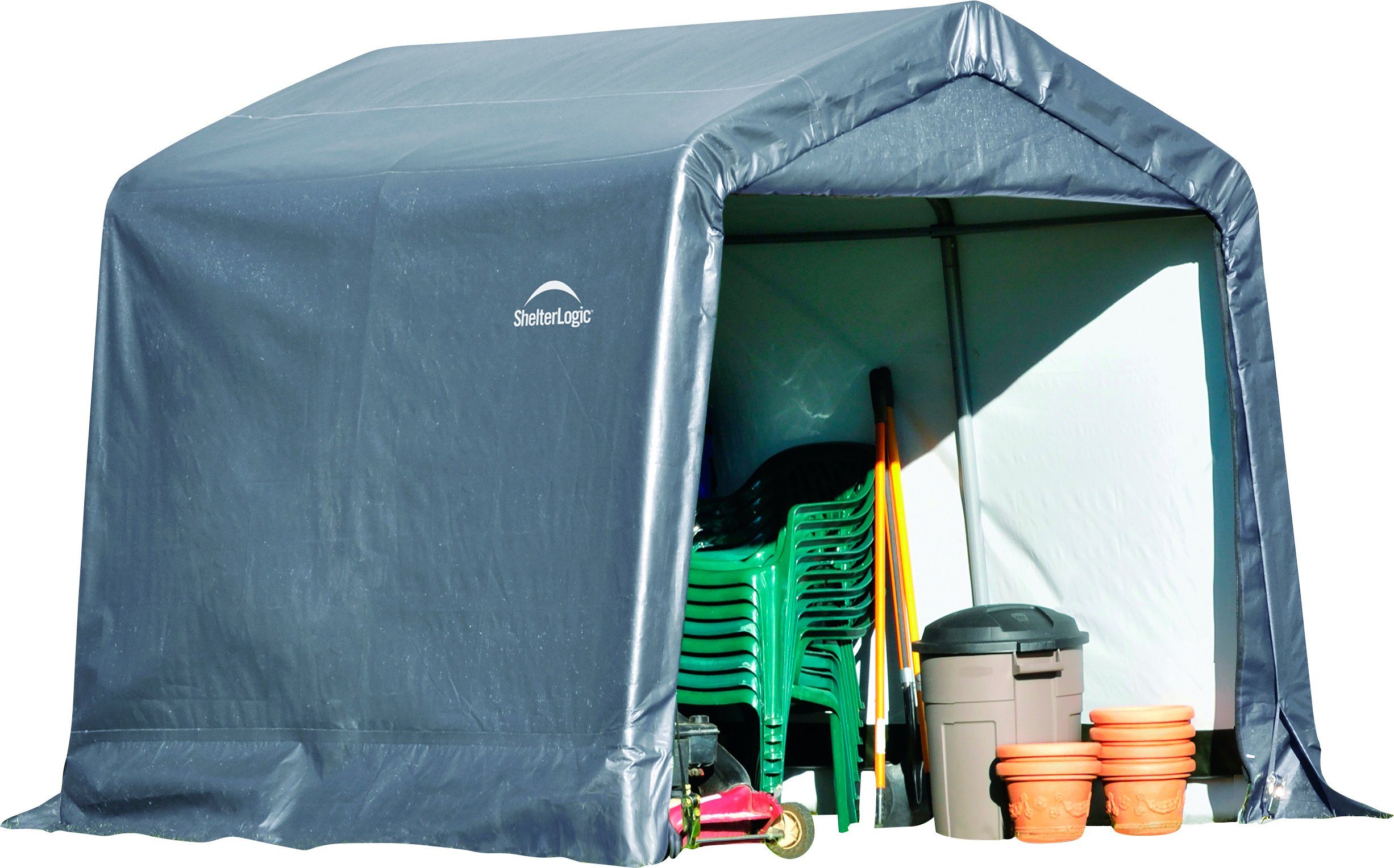 ShelterLogic Foliengerätehaus, BxT: 246x244 cm günstig online kaufen