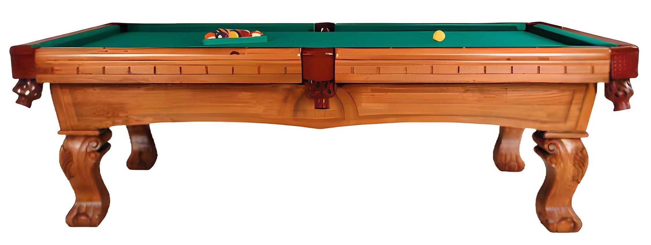 Billardtisch Spieltisch für Freizeit in Billardtisch-Stil, eleganter Holztisch