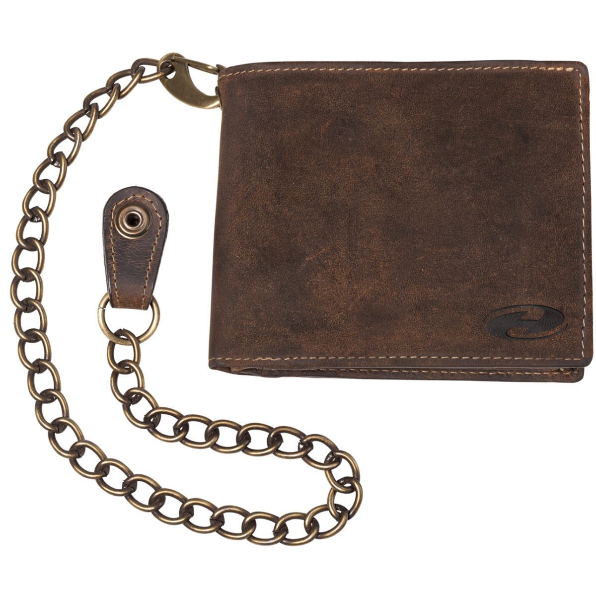 Held Biker Fashion Geldbörse Held Geldbörse 4457, Leder braun