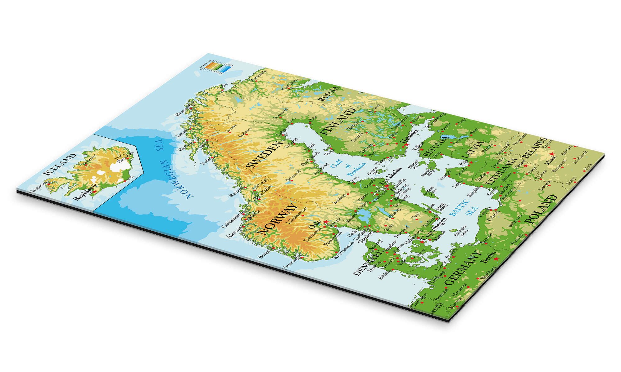 Posterlounge Poster Editors Choice, Skandinavien - günstig online kaufen