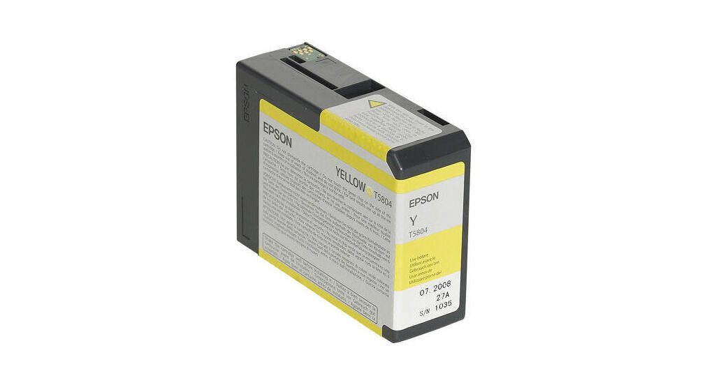 Thumbnail - Epson Epson T5804 Druckerpatrone gelb Tintenpatrone