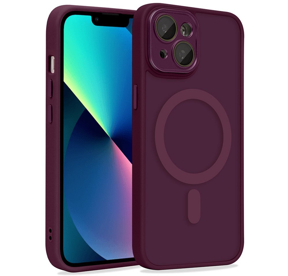 FITSU Handyhülle Schutzhülle für iPhone 13 Hülle mit Kameraschutz Case Handyhülle 6,1 Zoll, Handy Case für iPhone 13 Handyhülle, MagSafe kompatible Hülle
