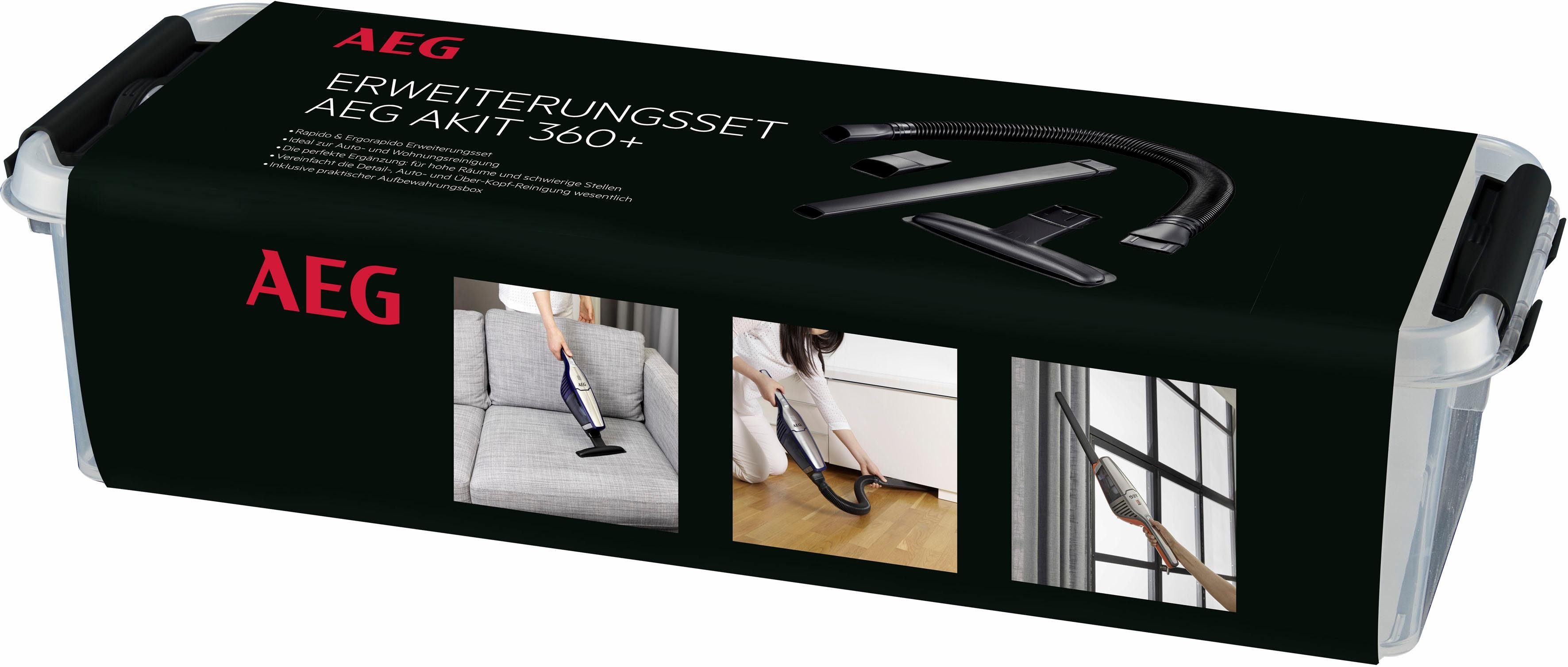 AEG Staubsaugerdüsen-Set AKIT360+, Zubehör für AEG Rapido und Ergorapido, (Set, 5-tlg), Zubehör für AEG CX7, CX7-2, AG18, AG30, AG31, AG32, AG35, HX6