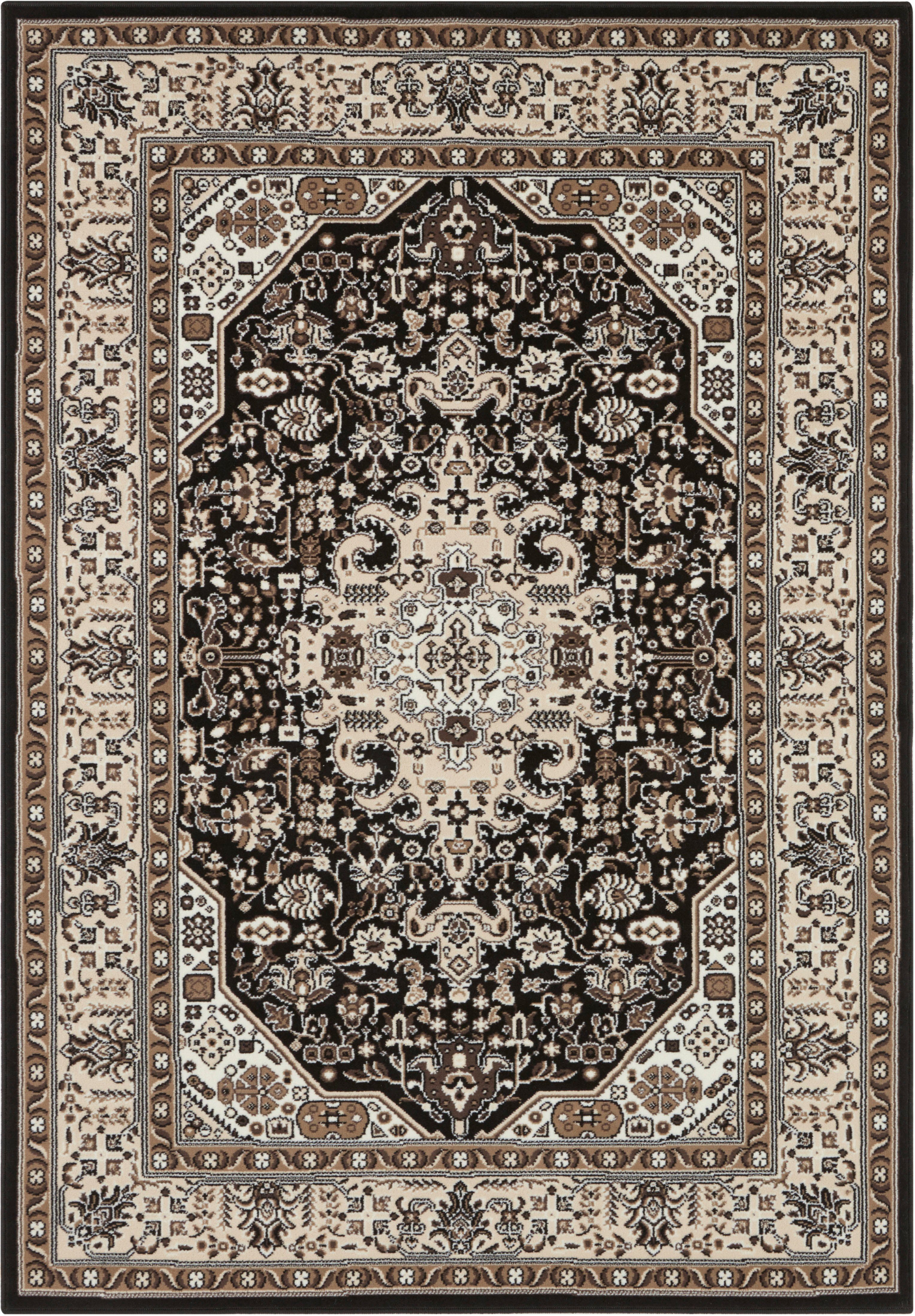 Teppich Skazar Isfahan, NOURISTAN, rechteckig, Höhe: 9 mm, Kurzflor, Orient, Teppich, Vintage, Esszimmer, Wohnzimmer, Flur