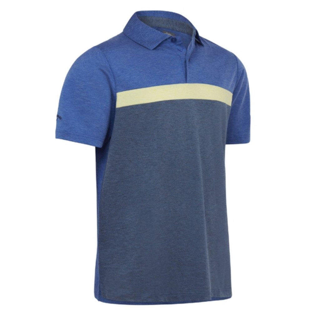 Callaway Poloshirt Callaway Golf Polo Soft Touch Colour Block Mehrfarbig Herren UK M