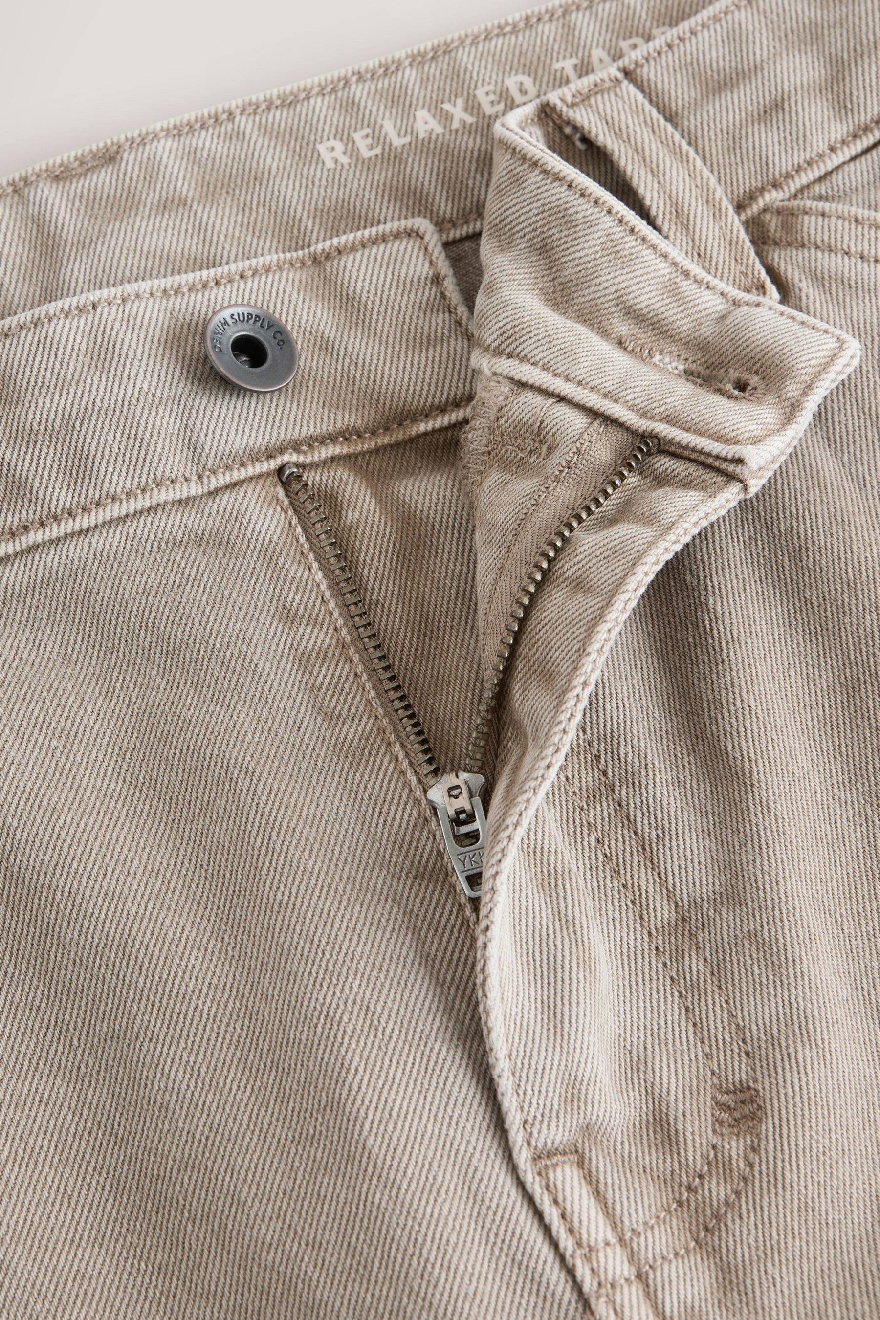 Next Tapered-fit-Jeans Relaxed Fit Denim-Jeans (1-tlg)