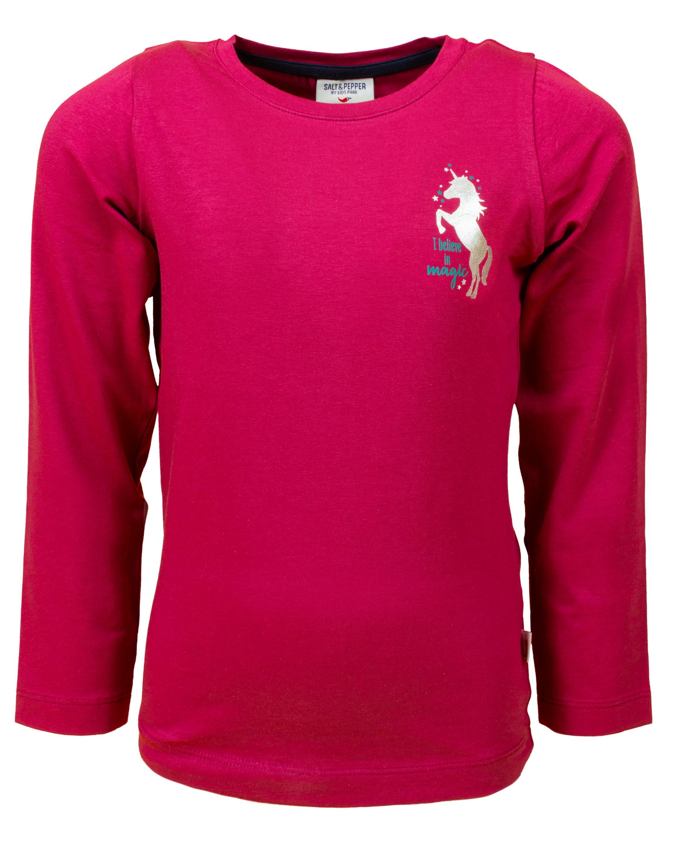 SALT AND PEPPER Langarmshirt (3-tlg) mit niedlichen Motiven