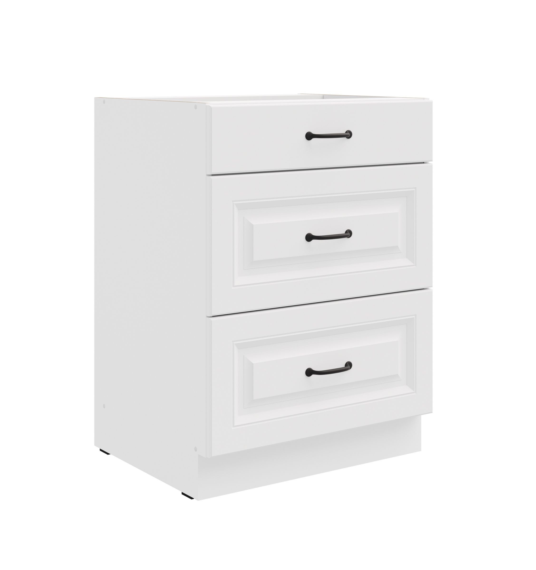 Küchen-Preisbombe Auszugsunterschrank 60 cm Küche Stilo Weiß Vollauszug Sof günstig online kaufen