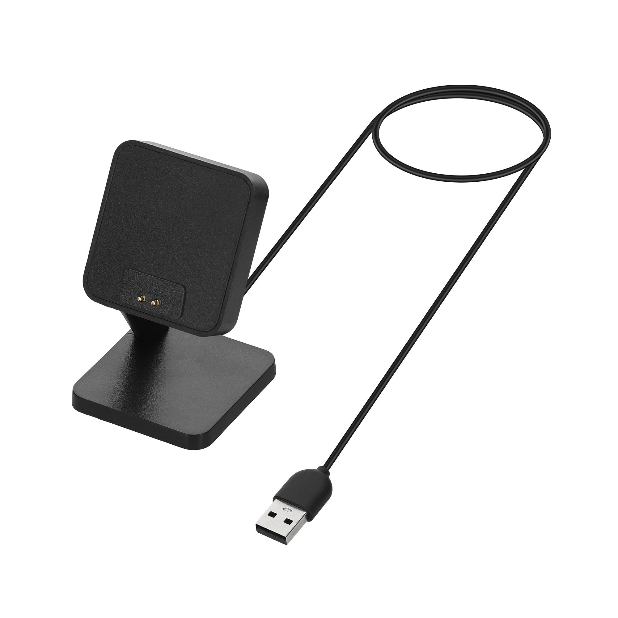 kwmobile USB Ladegerät für Xiaomi Redmi Band 2 Ladekabel Smartphone-Ladegerät (1-tlg., Ersatz Ladegerät für Smartwatch Fitness Tracker mit Standfunktion)