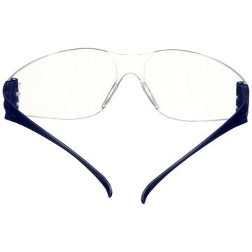 3M Arbeitsschutzbrille 3M SecureFit SF101AS-BLU Schutzbrille mit Antikratz-Schutz Blau