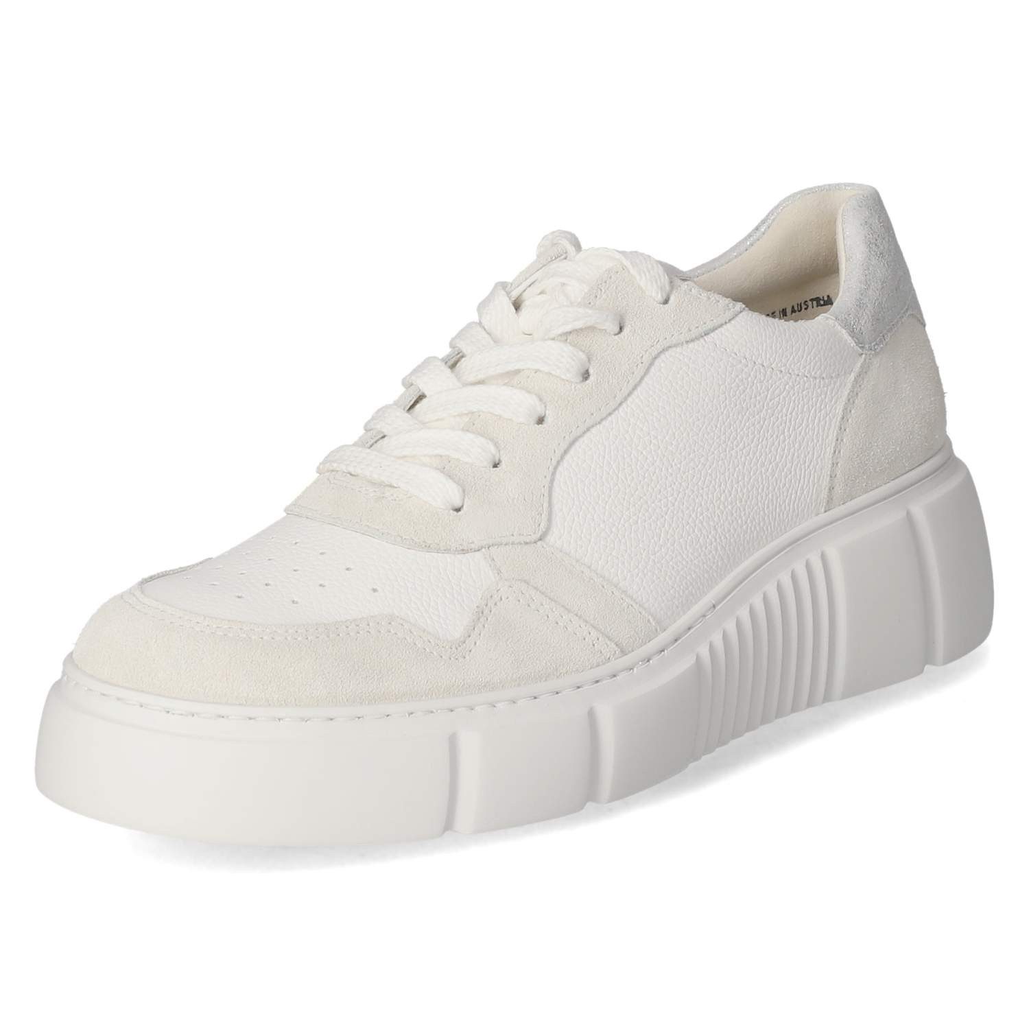 Paul Green Paul Green 5401-00 Damen Leder weiss Schnürschuh günstig online kaufen