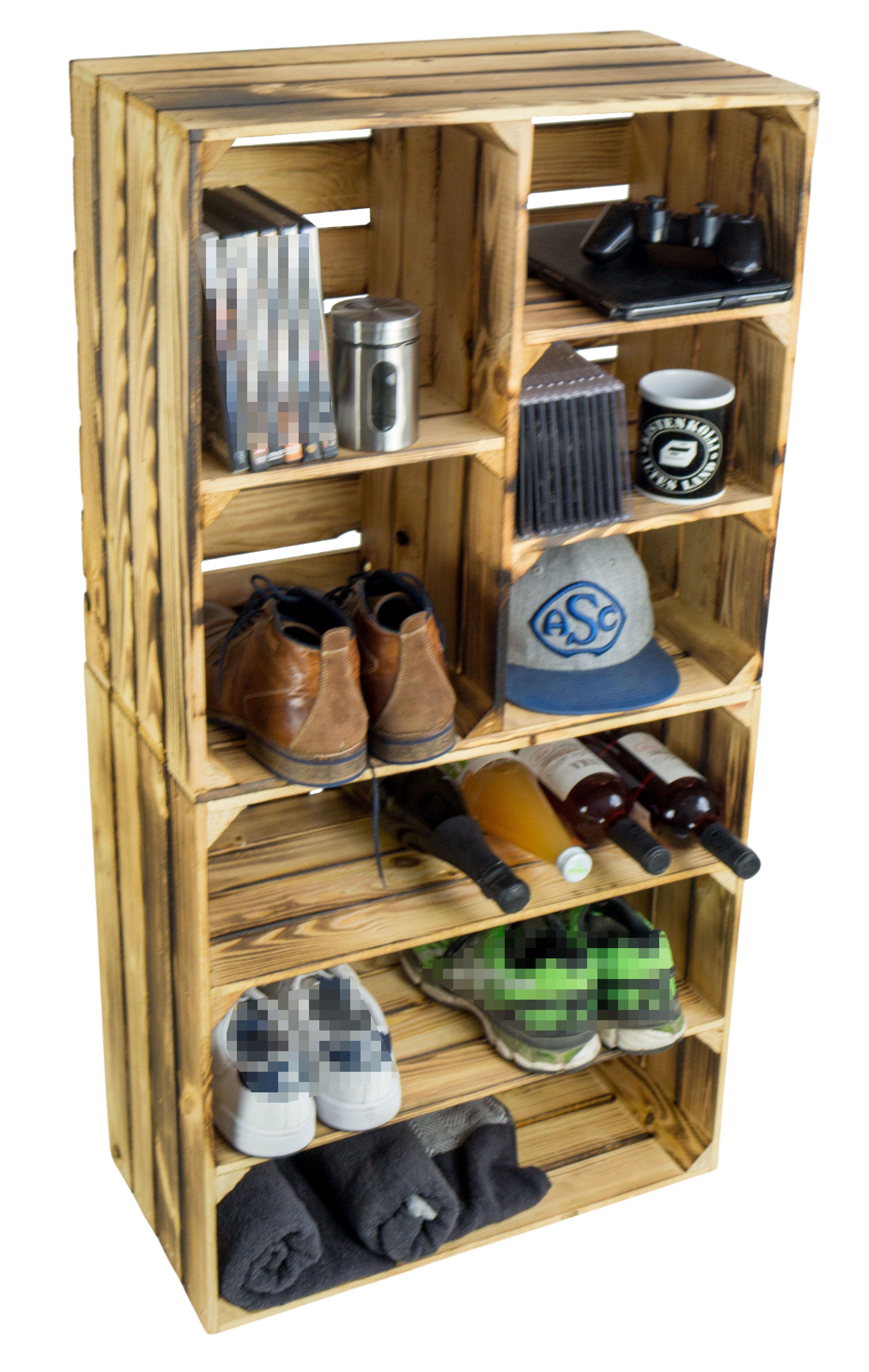 Kistenkolli Altes Land Allzweckkiste 2er set MIX Obstkisten Regal Bertha & günstig online kaufen