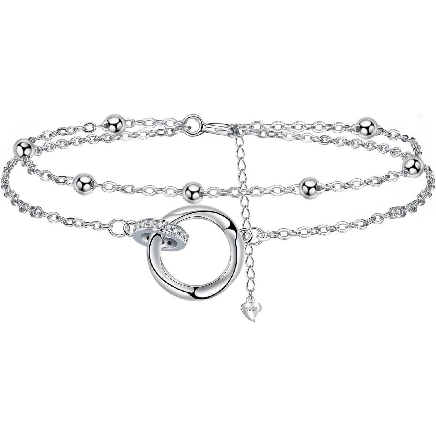 LuxusKollektion Silberarmband Armband Damen Silber 925 Mama Muttertag Silber-G