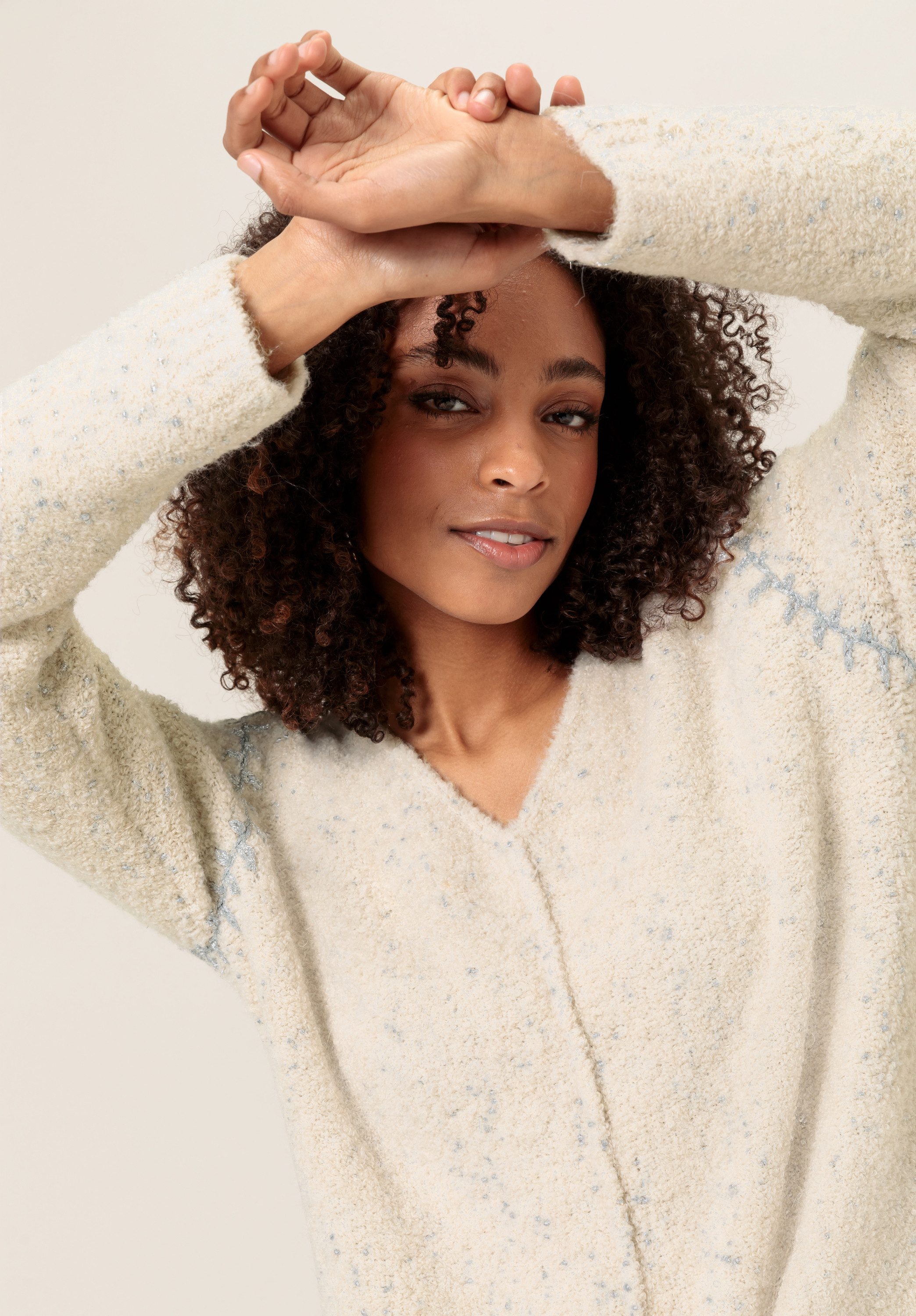 bianca Strickpullover VENUS mit V-Ausschnitt in günstig online kaufen