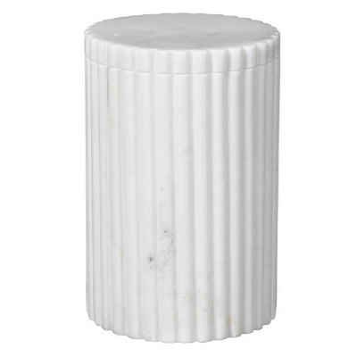 Broste Copenhagen Vorratsdose Dose Platon Marmor White L