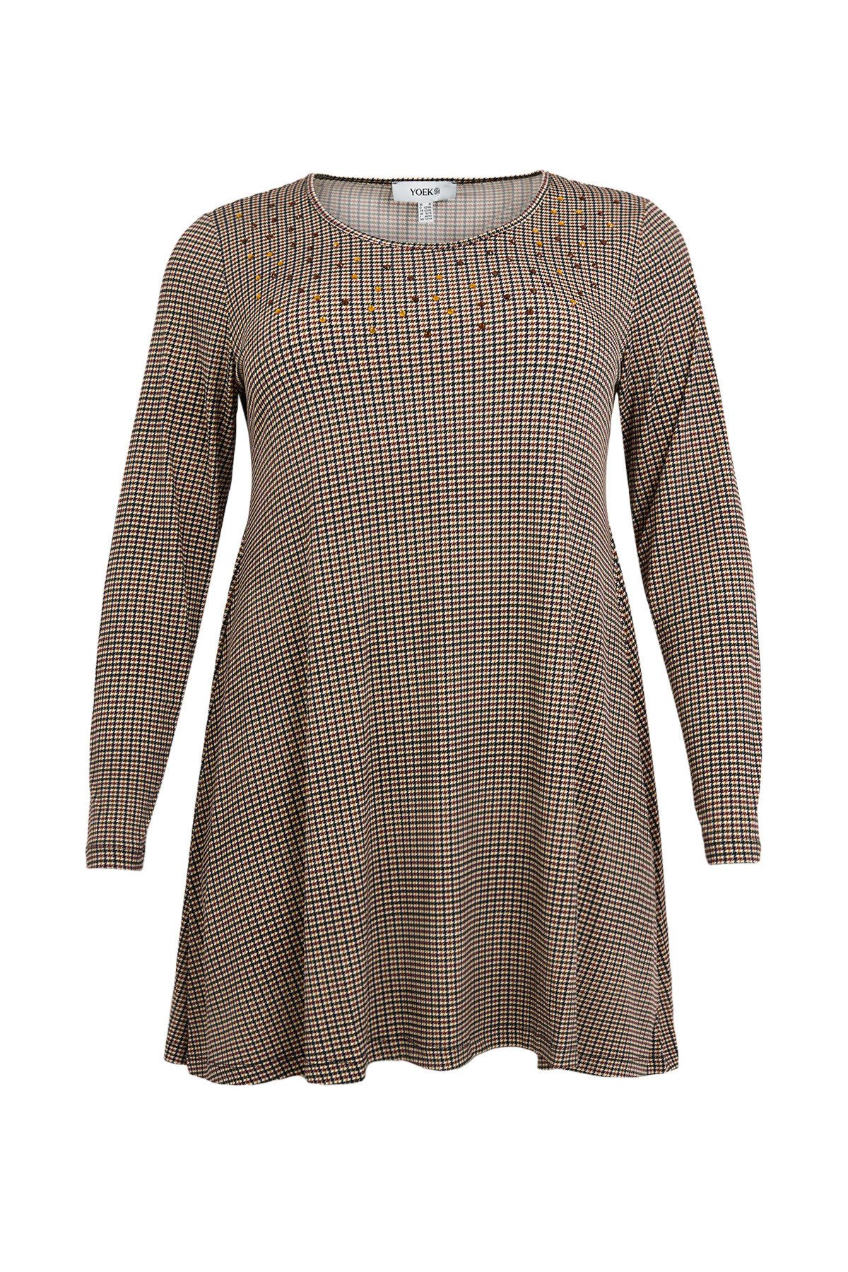 YOEK Tunika Damen Tunika Lockere Passform günstig online kaufen