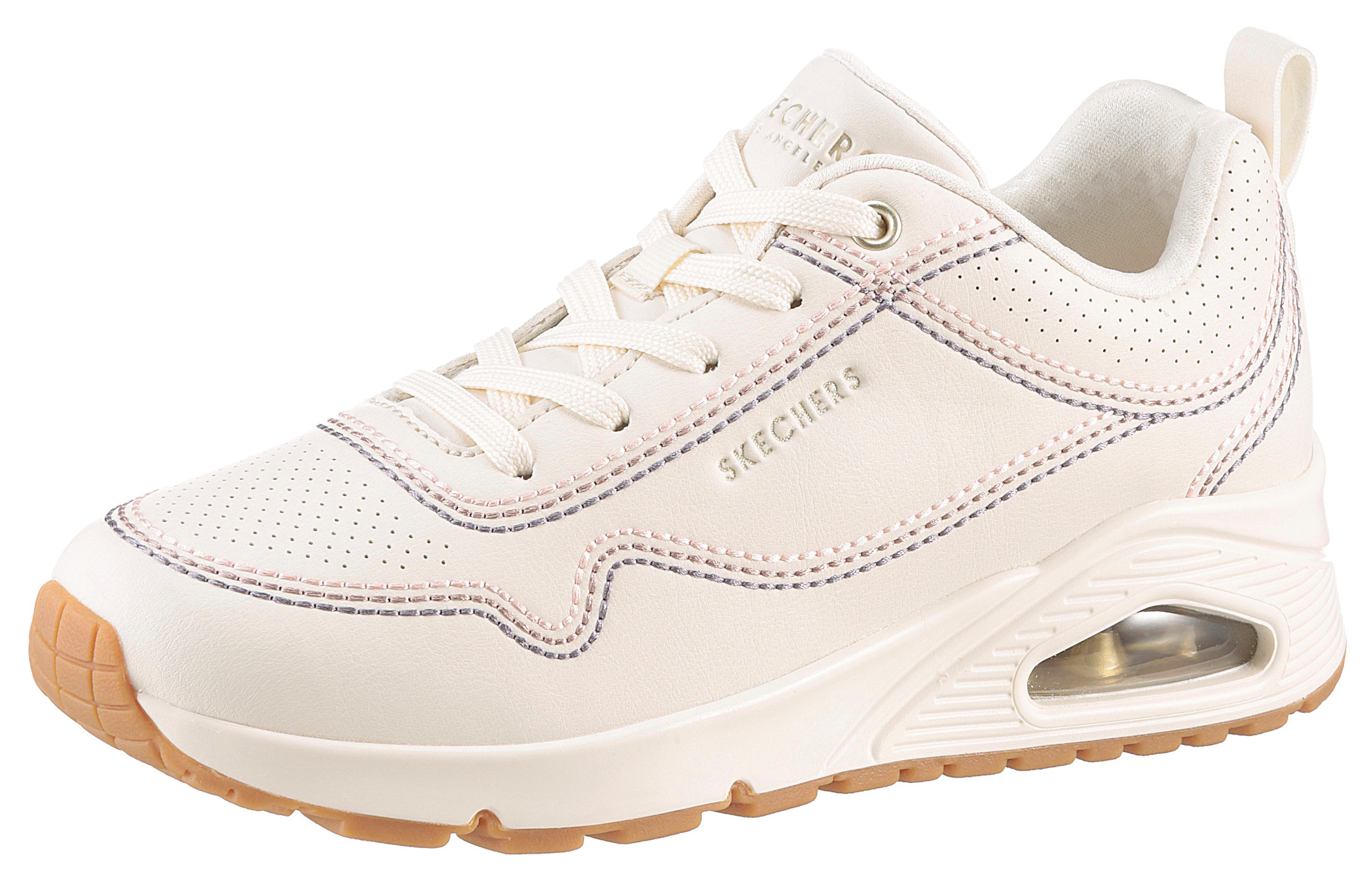 Skechers UNO-LUXURIOUS STITCHES Sneaker, Keilsneaker, Plateausneaker mit Sk günstig online kaufen