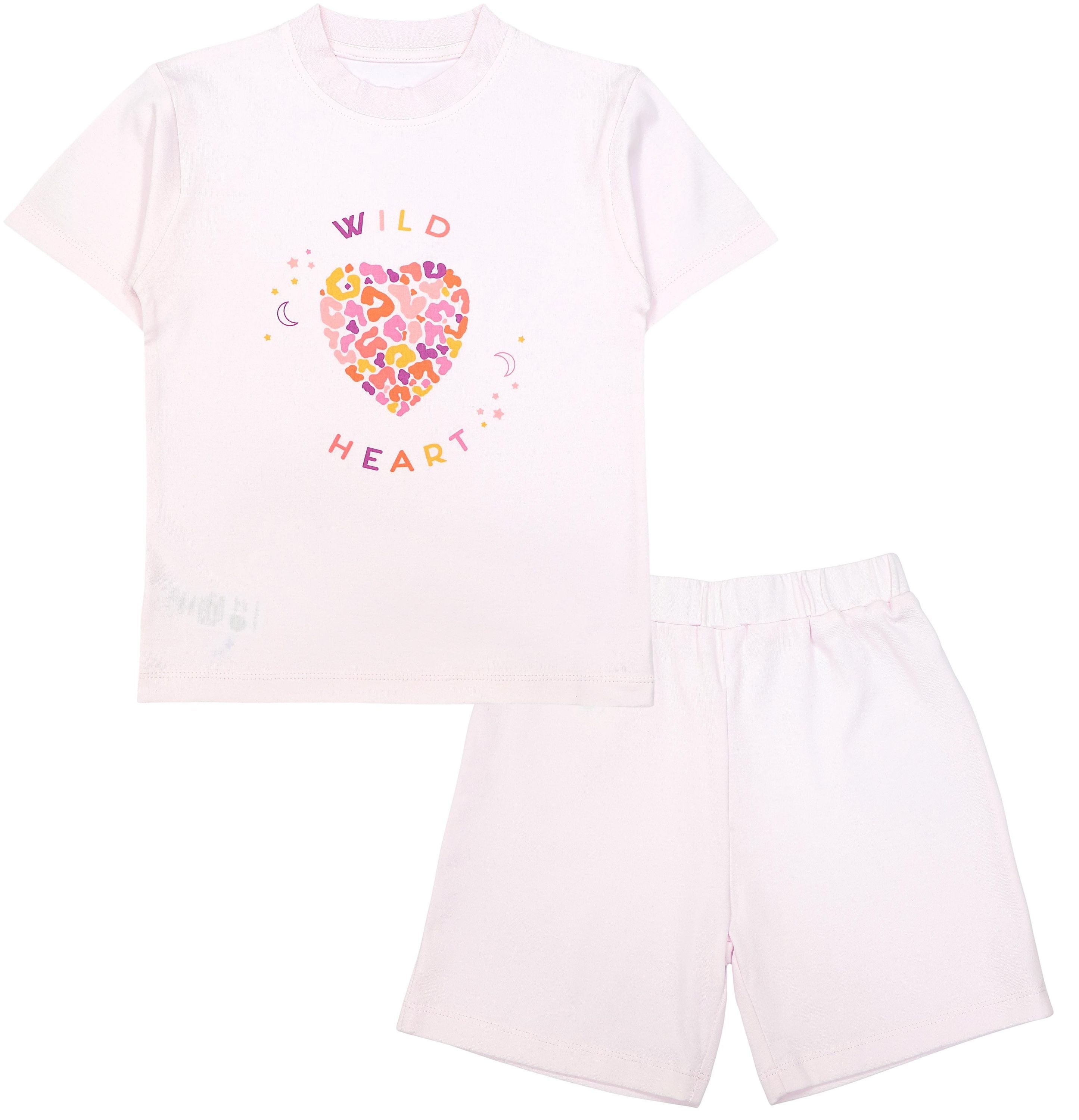 TupTam Schlafanzug TupTam Kinder Mädchen Kurzarm Pyjama Schlafanzug Set 2-teilig
