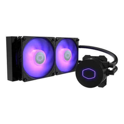 COOLER MASTER CPU Kühler MLW-D24M-A18PC-R2 MasterLiquid ML240L V2 RGB Prozessor All-in-One, 12 cm